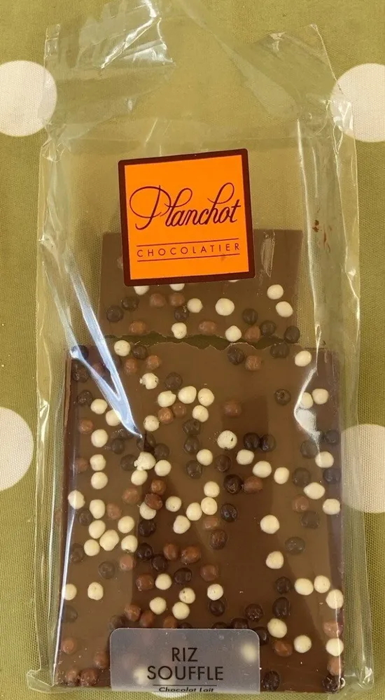 Chocolat au lait au riz souffle