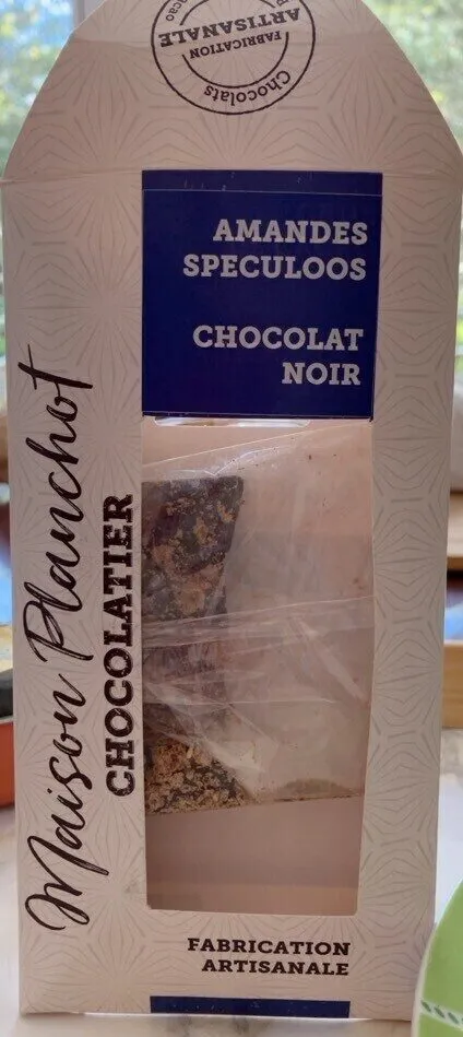 Chocolat Noir Amandes Speculoos
