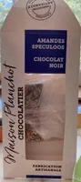 Chocolat Noir Amandes Speculoos