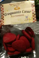 Croquant Cœur à la framboise