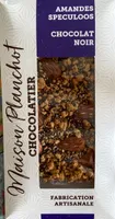 Chocolat noir amandes speculoos