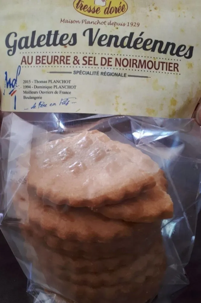 Galettes vendéennes au beurre et sel