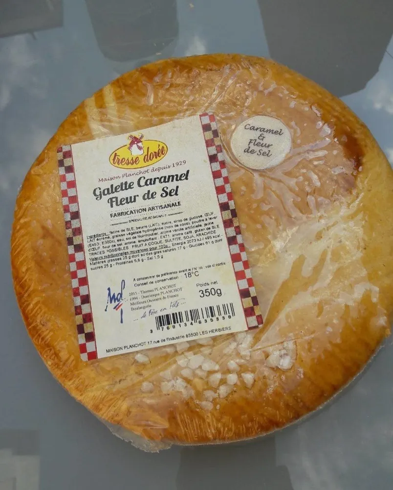 Galette Caramel Fleur de sel