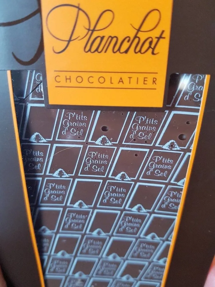 Chocolat lait fourré caramel