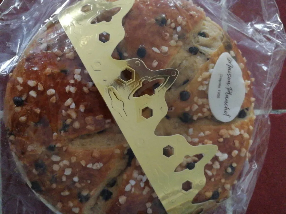 Couronne briochée pépite de chocolat