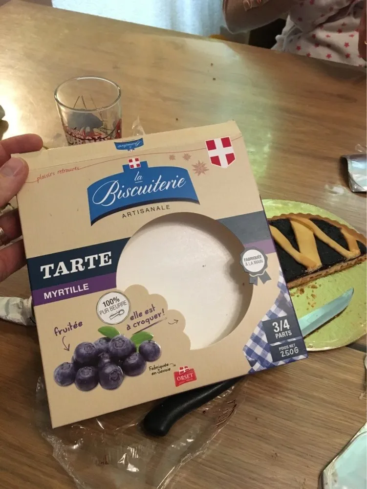 Tarte mirtille