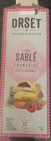 Sablés framboise
