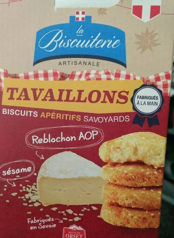 Tavaillons Biscuits Apéritifs Savoyards Reblochon AOP