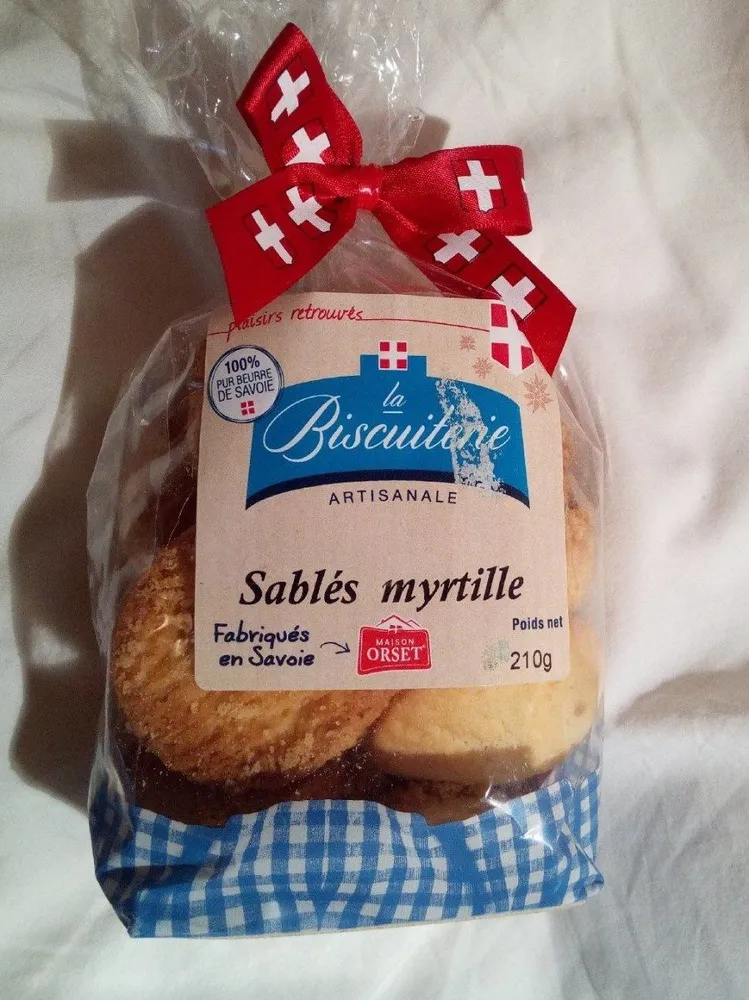 Sablés myrtille