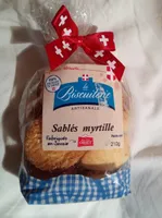Sablés myrtille