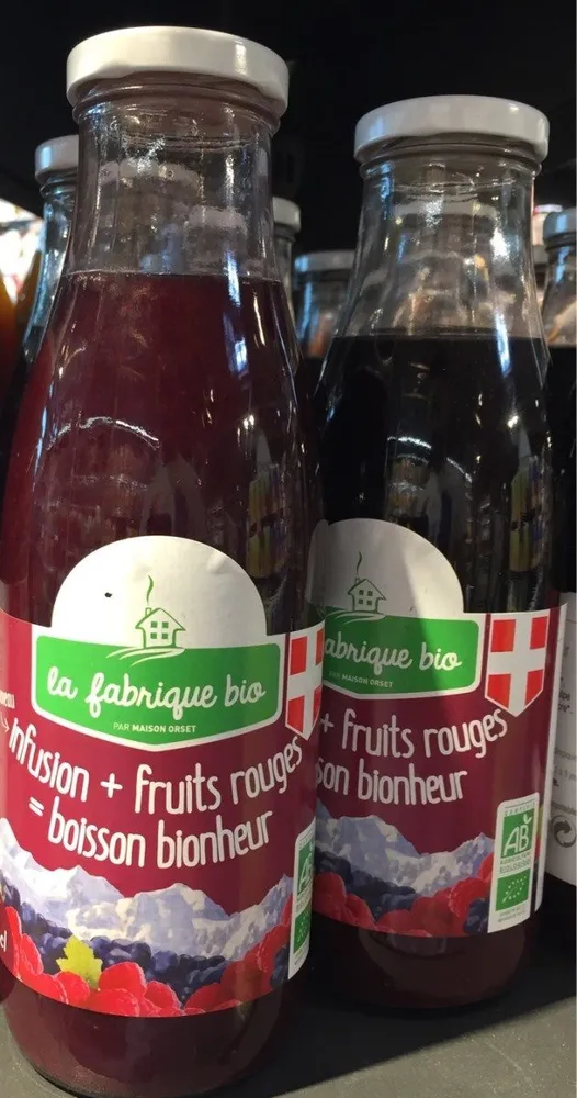 Infusion + fruits rouges