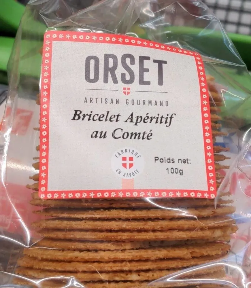 Bricelet apéritif au comté