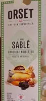Le vrai sablé chocolat noisettes