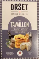 Le biscuit apéritif - Tomme de chèvre