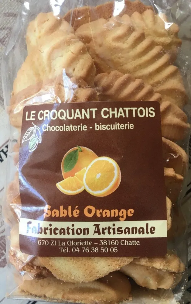 Sablé orange