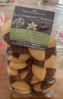 Sablé bi-gout vanille chocolat