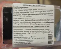 Guimauves marshimallows