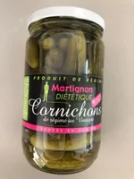 Cornichons de régime au vinaigre