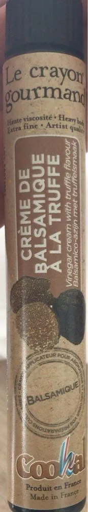 Creme balsamique a la truffe