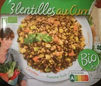 3 lentilles au Curry