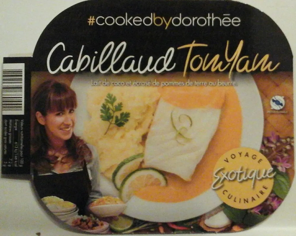 Cabillaud tom yam