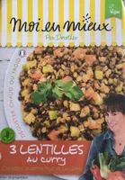 3 Lentilles au curry