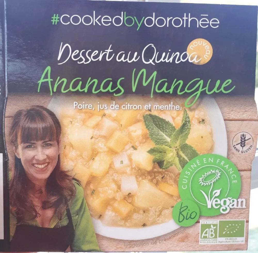 Dessert au Quinoa Ananas Mangue