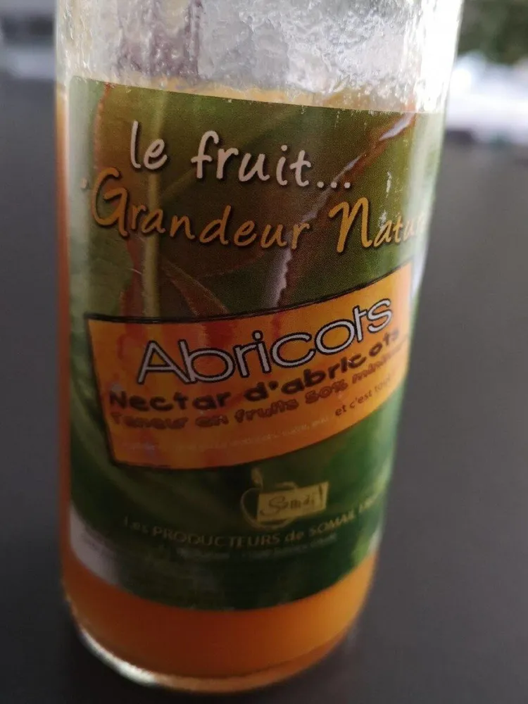 Nectar d'abricots