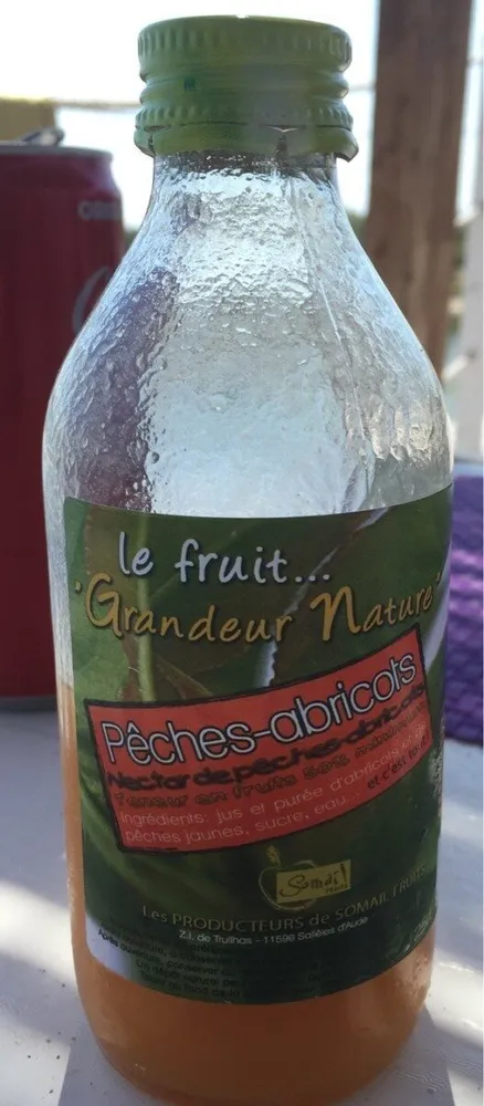 Le fruit grandeur nature peche abricot