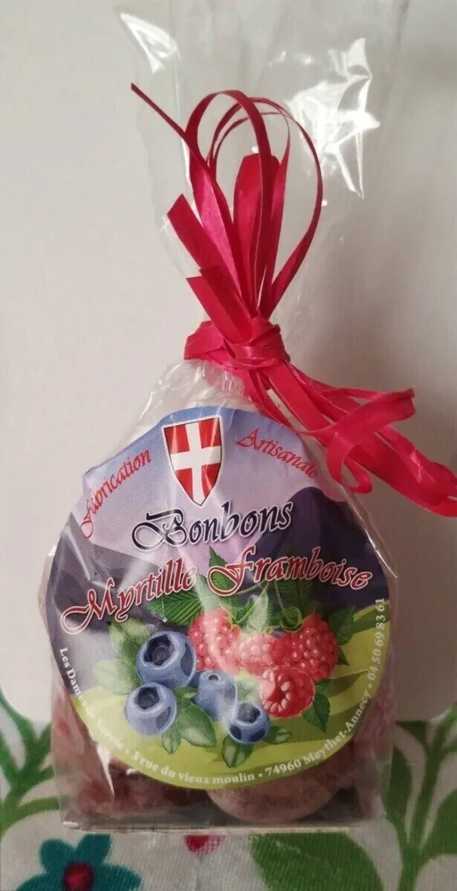 Bonbons Myrtille Framboise