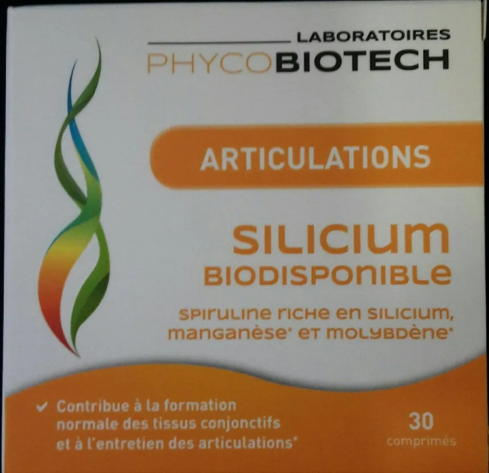 Silicium Biodisponible (Articulations).