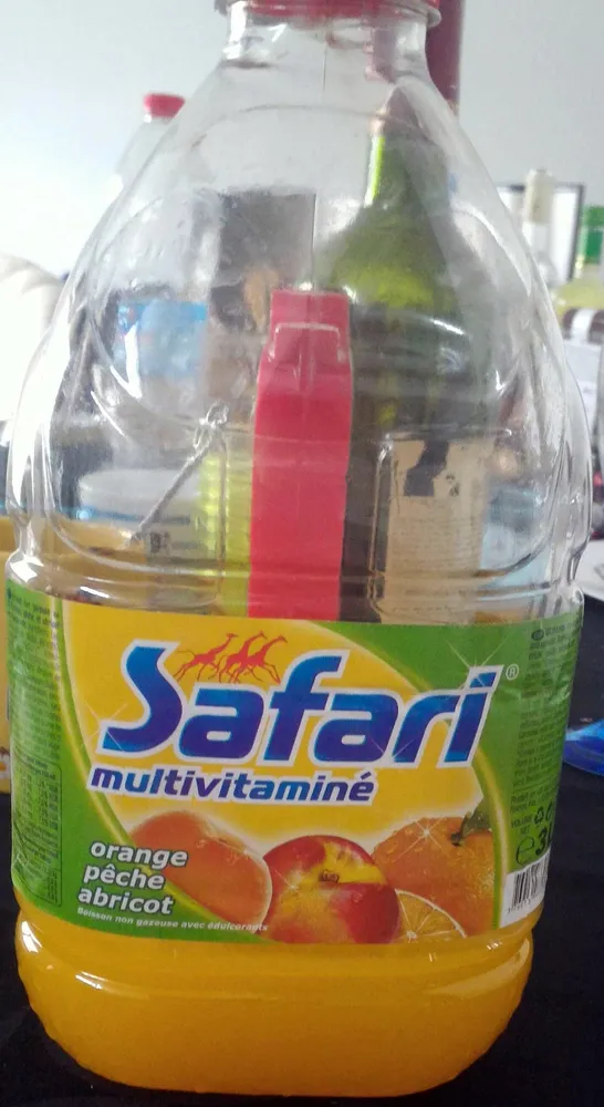 Multivitaminé orange pêche abricot