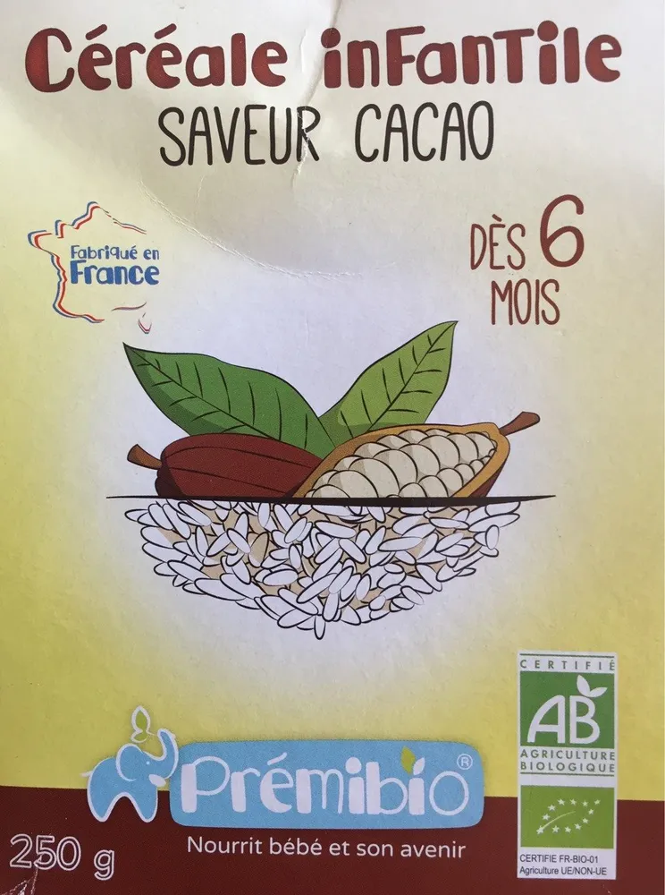 Céréales infantile Prémibio