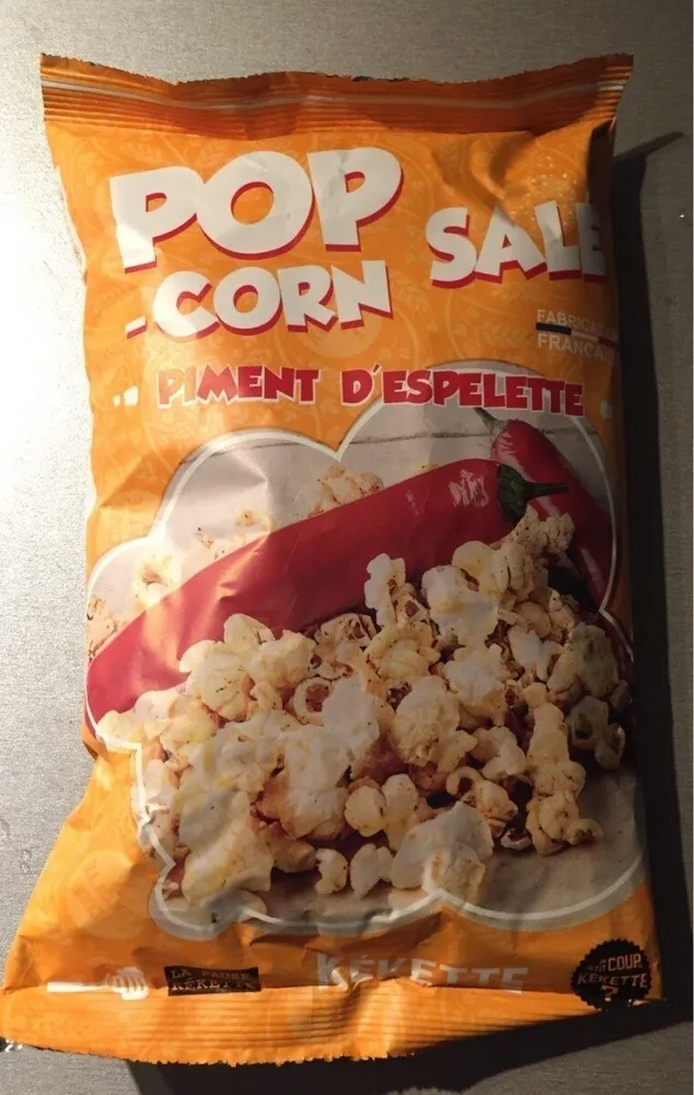 Pop corn salé