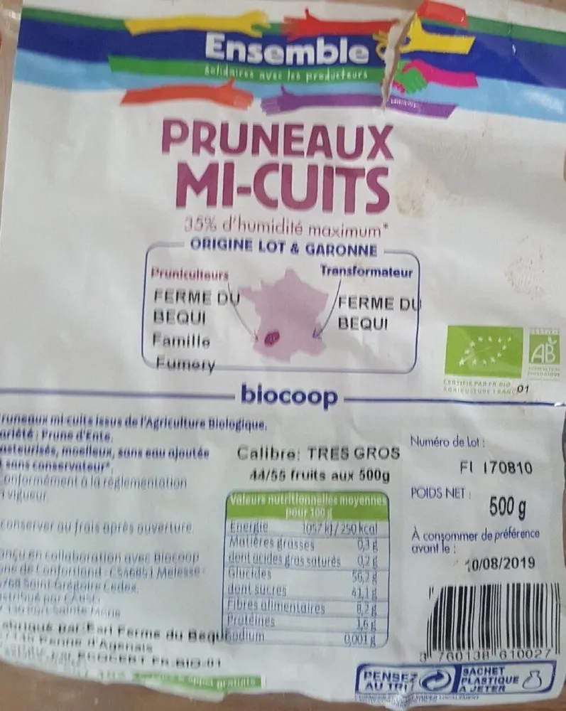 Pruneaux Très Gros Mi-cuits