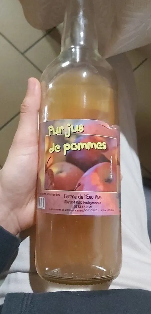 Pur jus de pommes