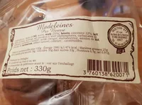 Madeleines pur beurre