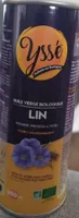Huile Vierge biologique de Lin