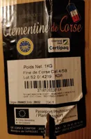 Clementine de corse