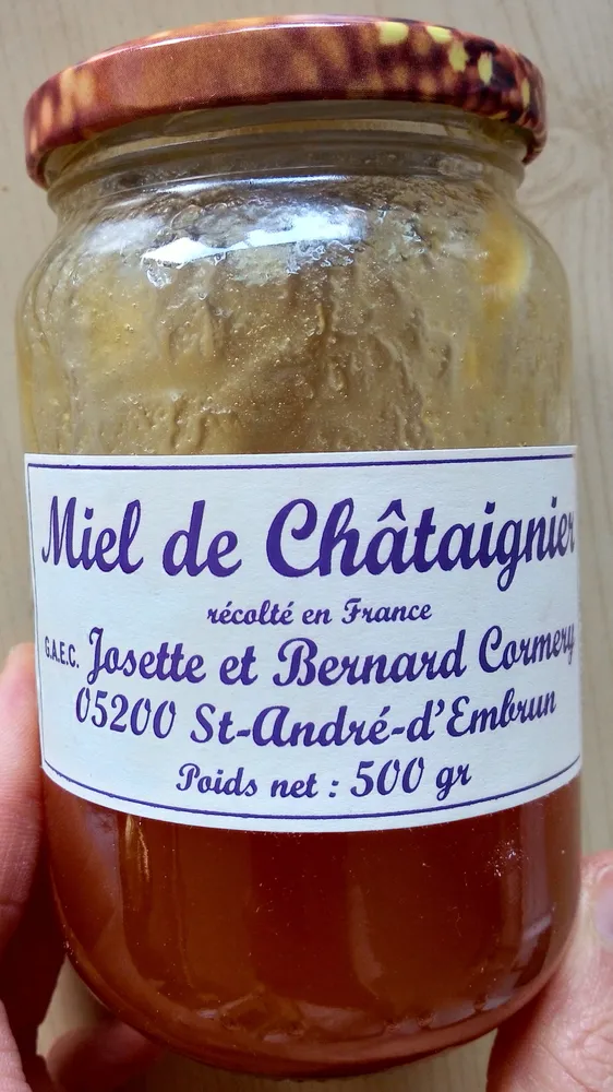 Miel de châtaignier