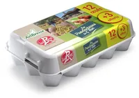 12+3 œufs offerts AviBresse Label Rouge
