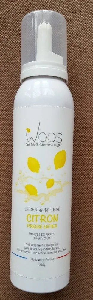 Mousse de fruits citron