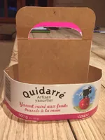 Yaourt sucré aux fruits brassés a la main