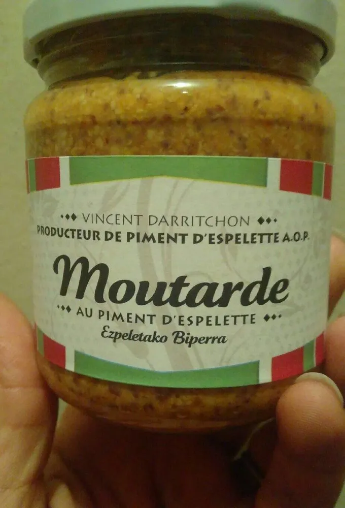 Moutarde au piment d'Espelette