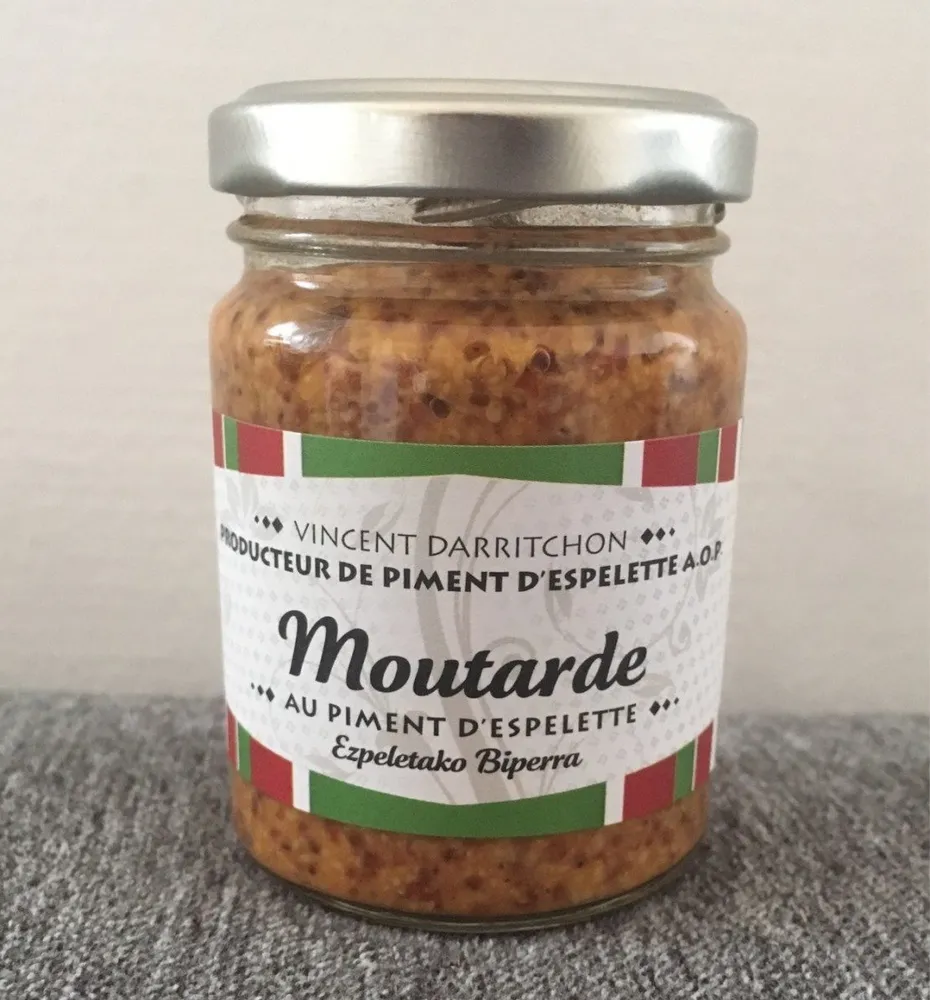 Moutarde au piment d'espelette