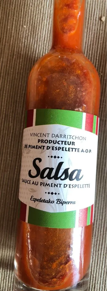 Sauce au piment d’espelette