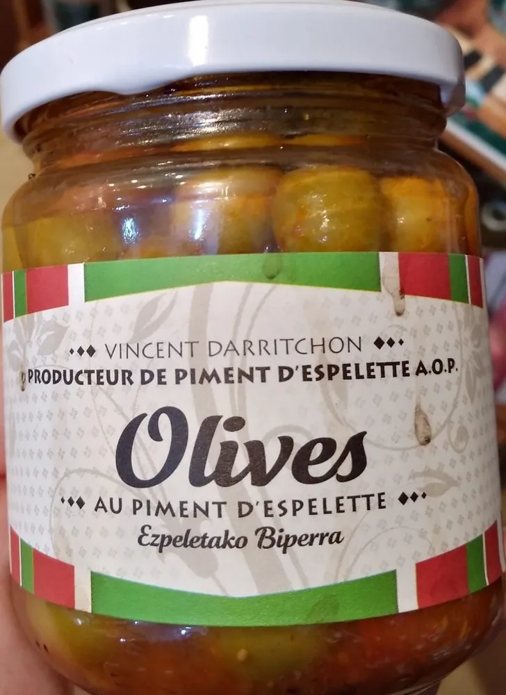 Olives au Piment d'Espelette