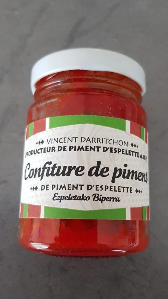 Confiture de piment d'Espelette