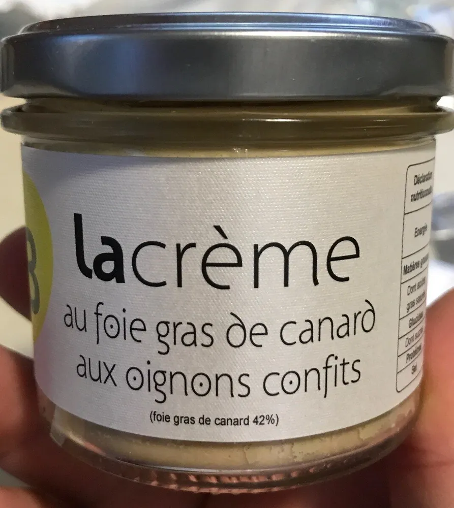 Crème au foie gras de canard