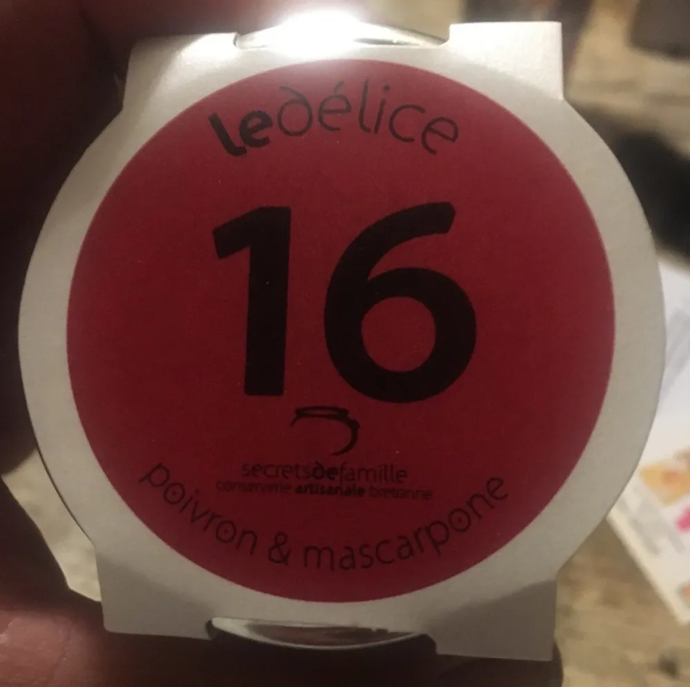 Delice De Poivron Et Mascarpone